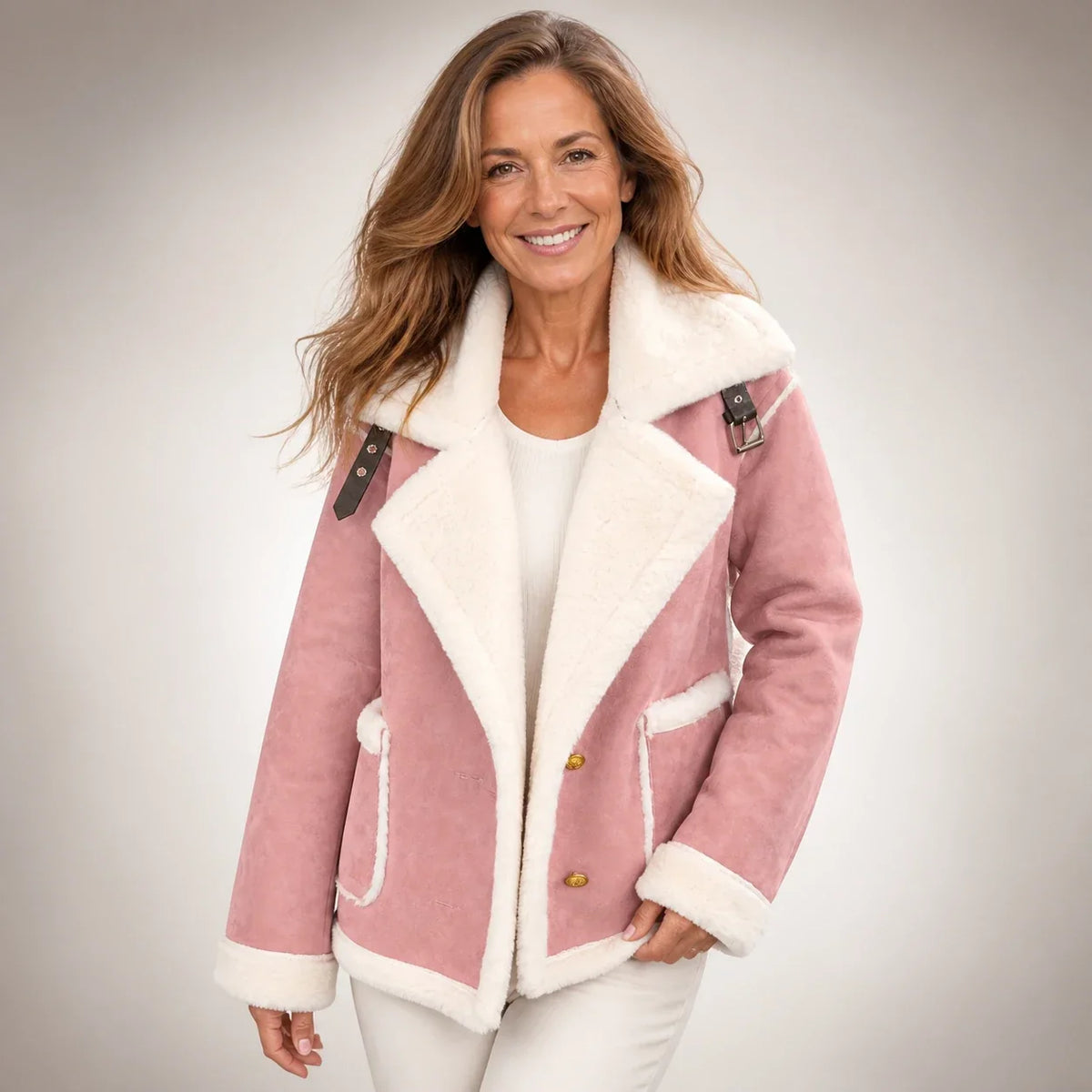 Aurelia™ | Chaqueta efecto lana