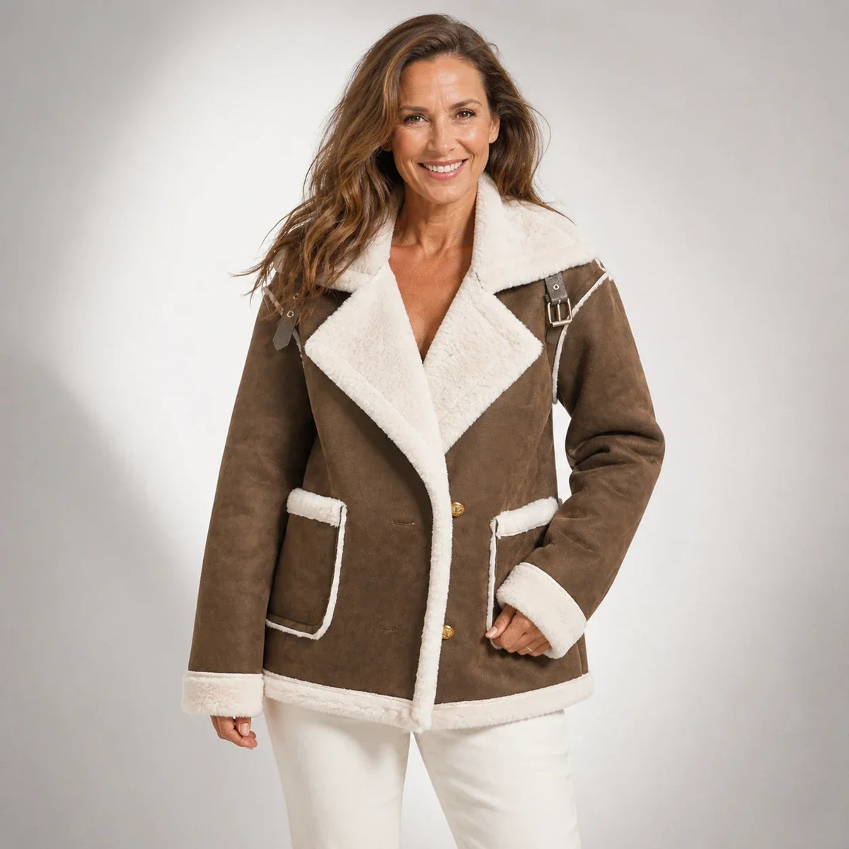 Aurelia™ | Chaqueta efecto lana