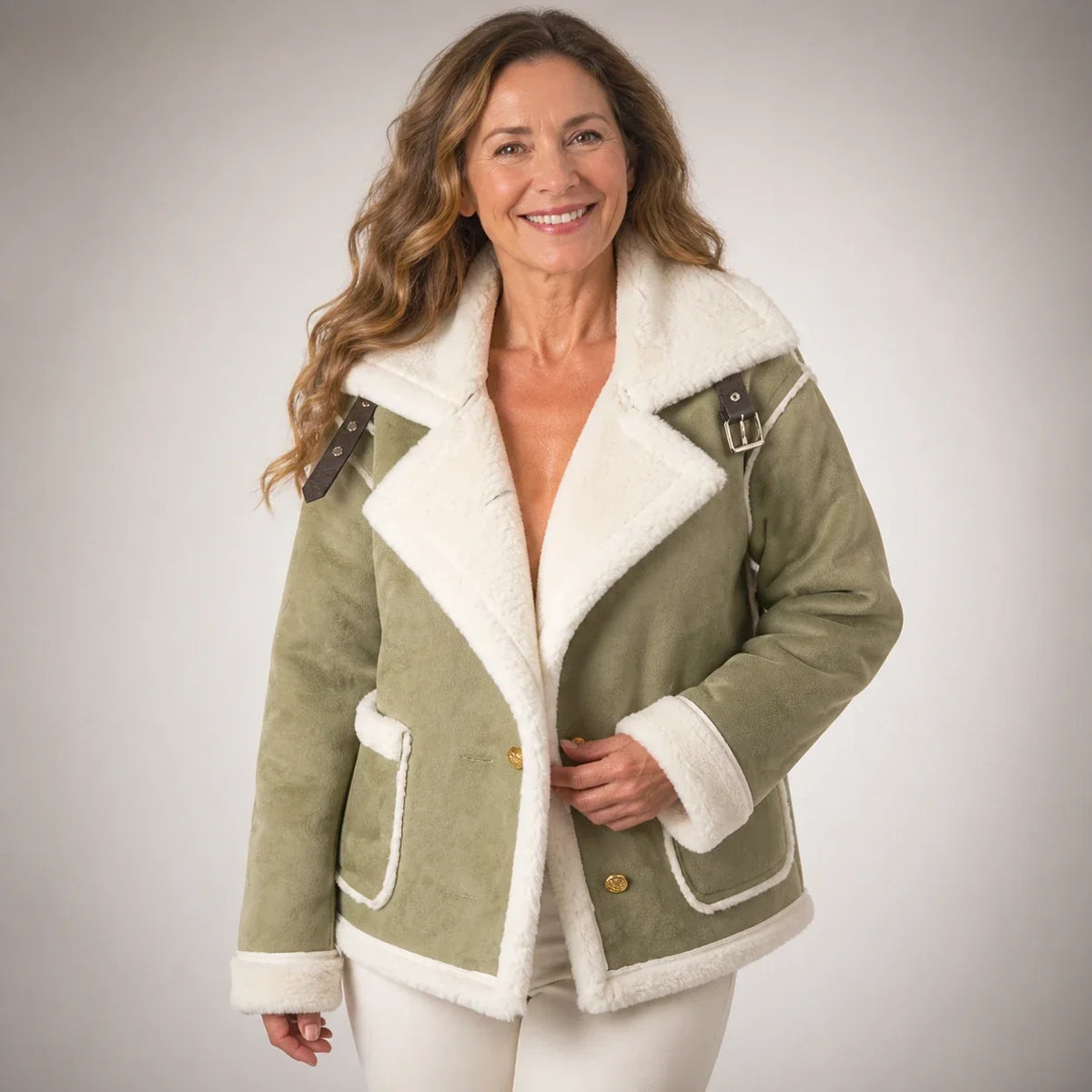 Aurelia™ | Chaqueta efecto lana
