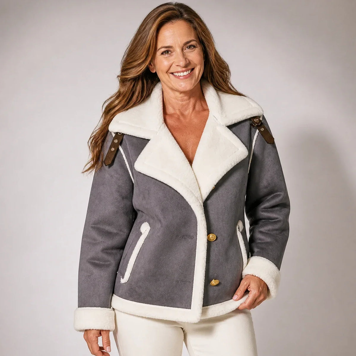 Aurelia™ | Chaqueta efecto lana