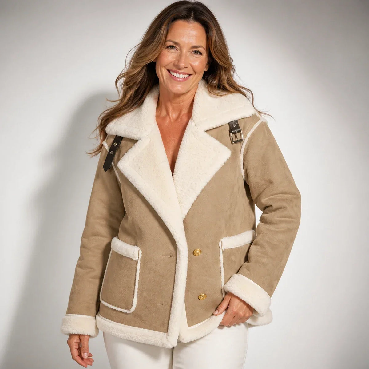 Aurelia™ | Chaqueta efecto lana