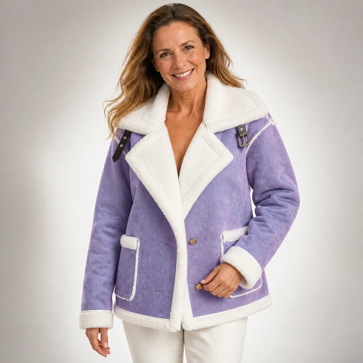 Aurelia™ | Chaqueta efecto lana