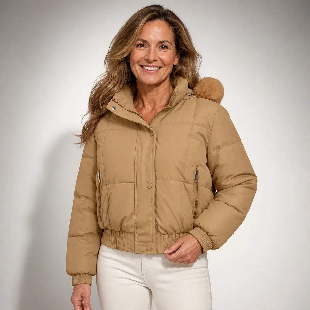 Casilda™ | Chaqueta matelassé elegante