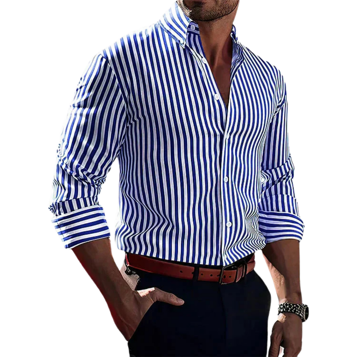 Natoli | Camisa Confidence a rayas