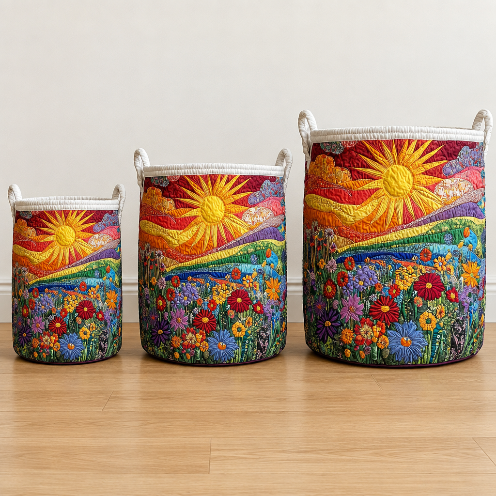 Flores y Sol - tamaños