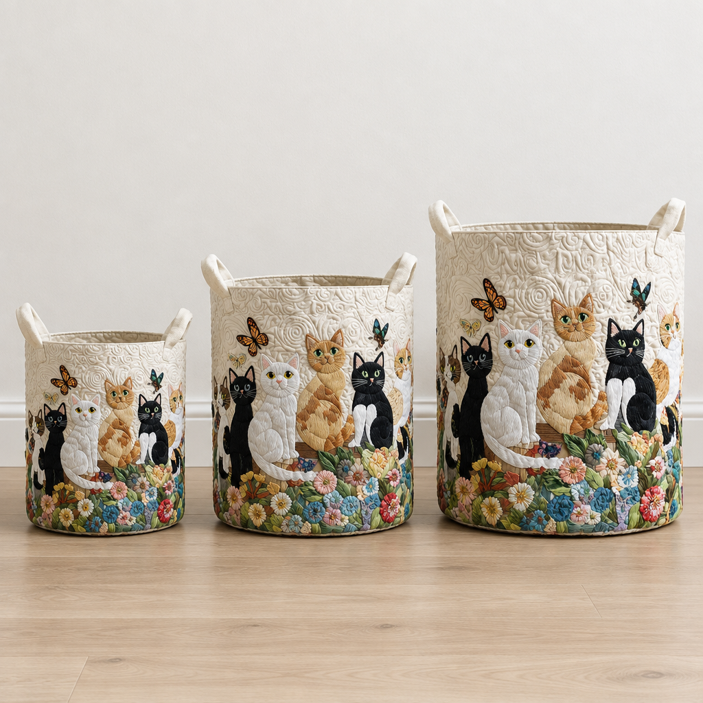 Gatos en el Jardín - tamaños