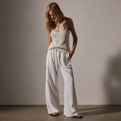 GLYJEL | Pantalones de corte holgado y pierna ancha